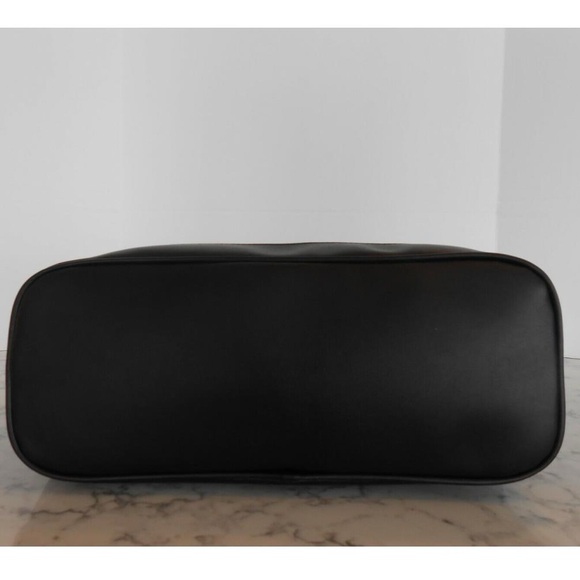 Michael Kors Sport Nylon Large Top Zip Tote Oxford Blue/black - Picture 8 of 9